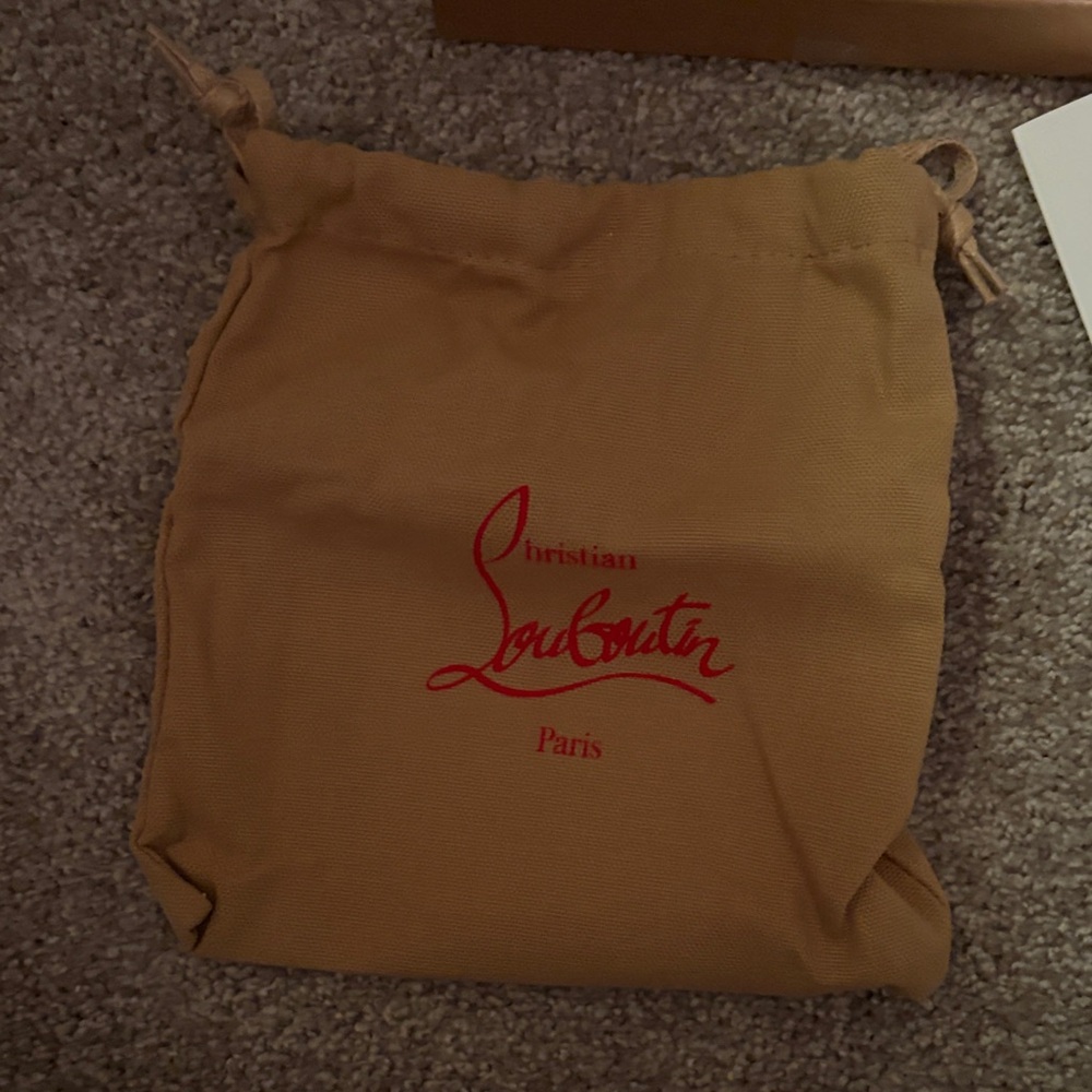 Christian Louboutin Red and Black Small Dog Collar with Packaging. - Picture 7 of 9